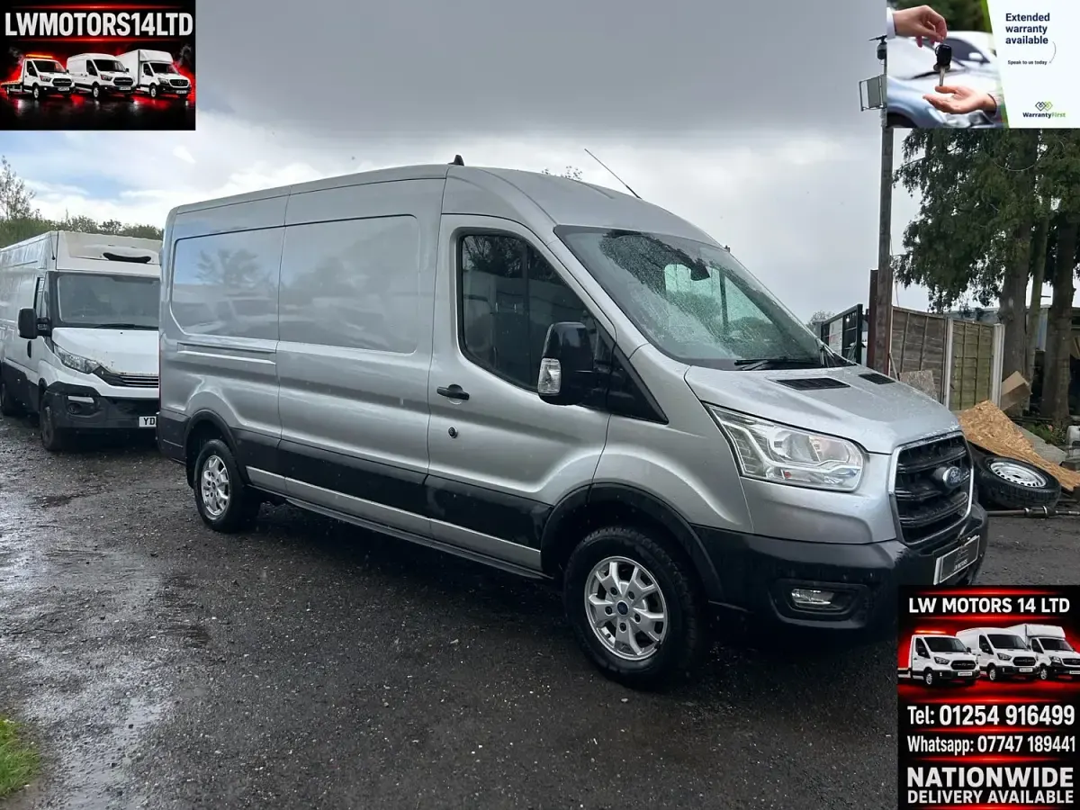 Used Ford Transit Trend 130 HP (95 kW) 2021 Silver Van