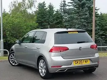 Used VW Golf VII GT 150 HP (110 kW) 2020 Silver Hatchback