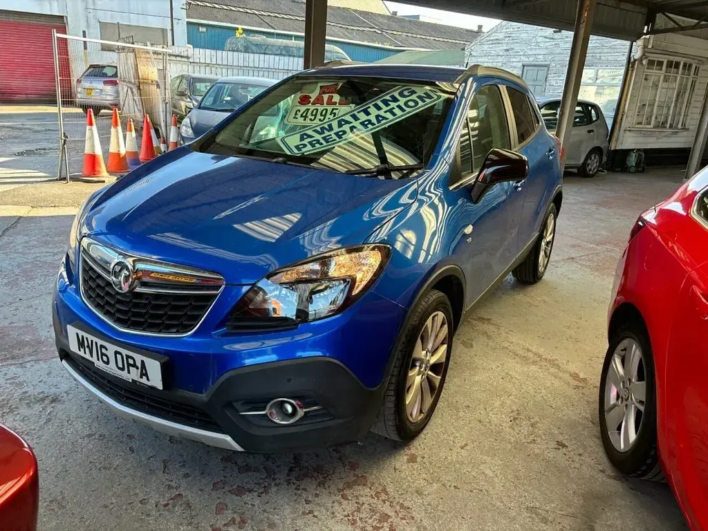 Used Vauxhall Mokka S 115 HP (84 kW) 2016 Blue SUV