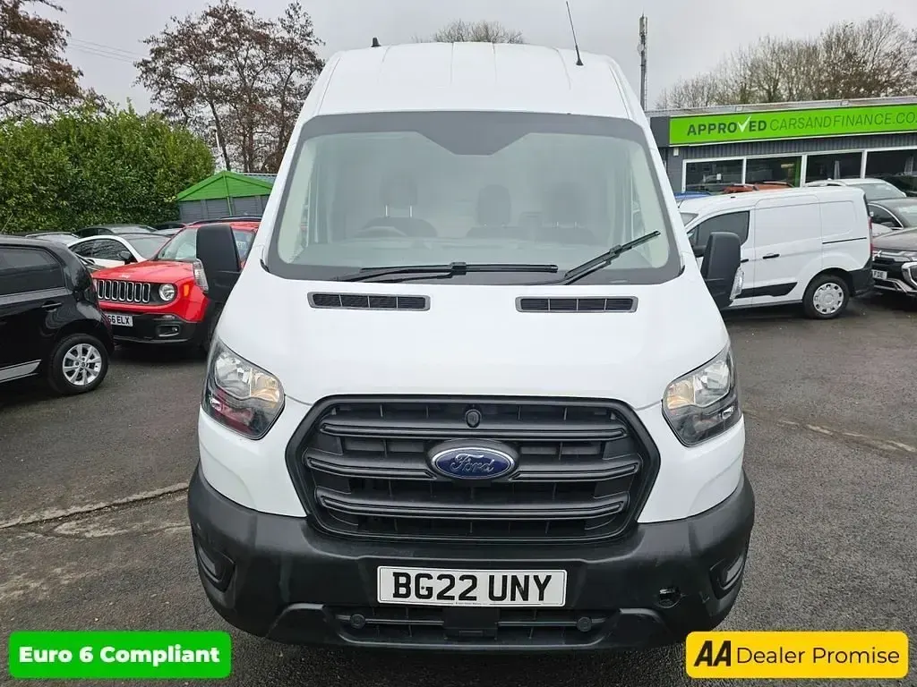 Używany Ford Transit 130 KM (95 kW) 2022 Biały Van