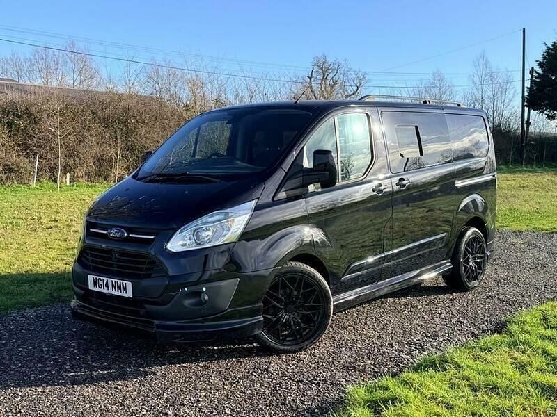 Used Ford Transit Custom Limited 125 HP (91 kW) 2014 Black Van