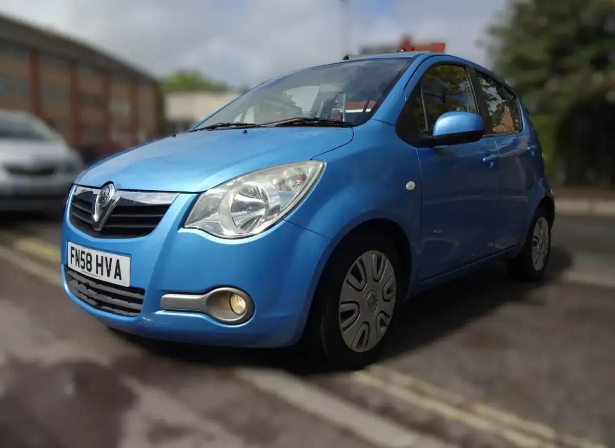 Gebraucht Vauxhall Agila Club 2008 Blau Van / Kleinbus