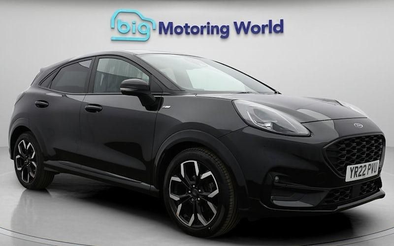 Used Ford Puma ST-Line X 155 HP (114 kW) 2022 Black SUV