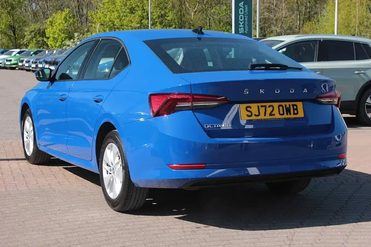 Used Skoda Octavia SE 150 HP (110 kW) 2022 Energy blue Hatchback