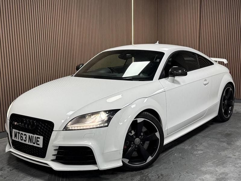 Begagnad Audi TT RS Design 2013 Vit Sportkupé