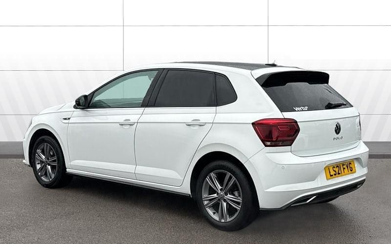 Used VW Polo R-line 110 HP (80 kW) 2021 White Hatchback