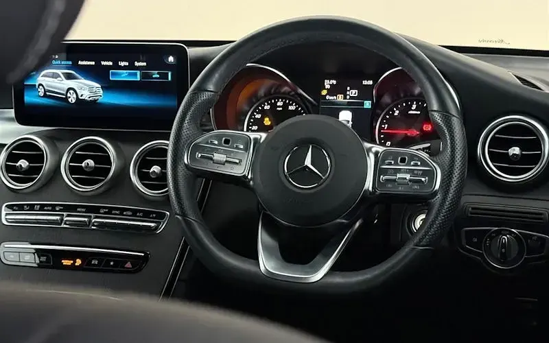 Used Mercedes GLC220 AMG line 194 HP (142 kW) 2020 Grey SUV
