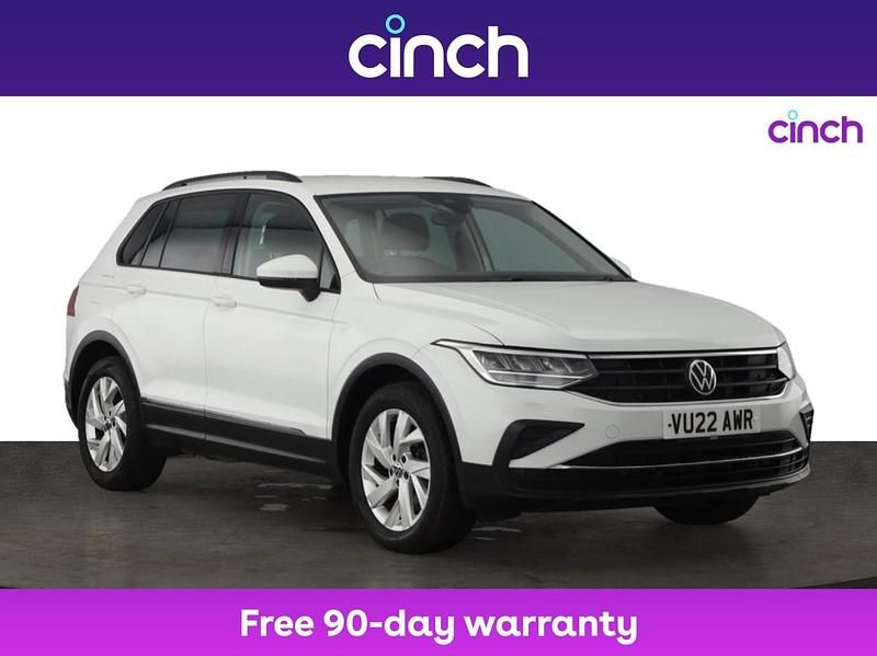White Used 2022 VW Tiguan Life SUV | £20,549 (Super price) - Image 1/3