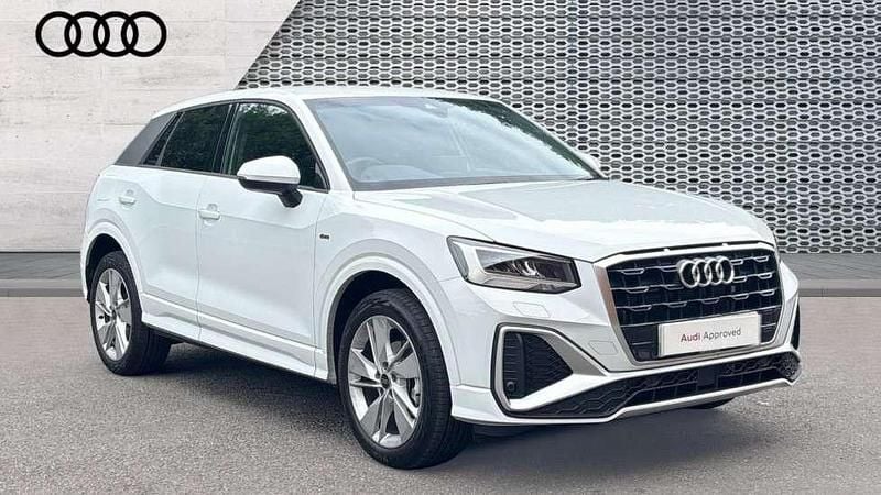 White Used 2025 Audi Q2 S-Line SUV | £27,990 (Fair price) - Image 1/4