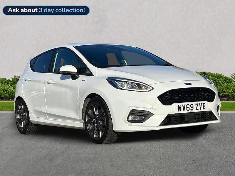 White Used 2019 Ford Fiesta ST-Line X Hatchback | £9,949 (Fair price) - Image 1/4