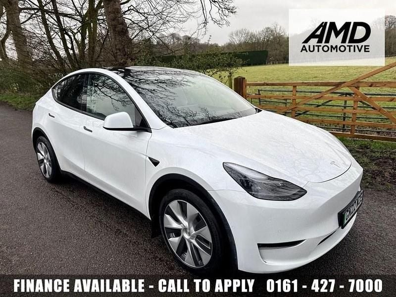 Used Tesla Model Y Long Range AWD 378 kW (514 HP) 2022 White SUV