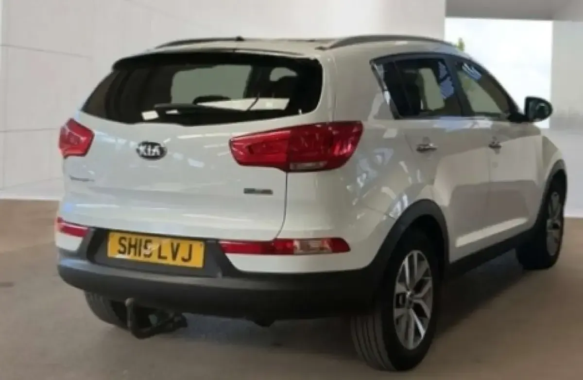 Used Kia Sportage 116 HP (85 kW) 2015 White SUV