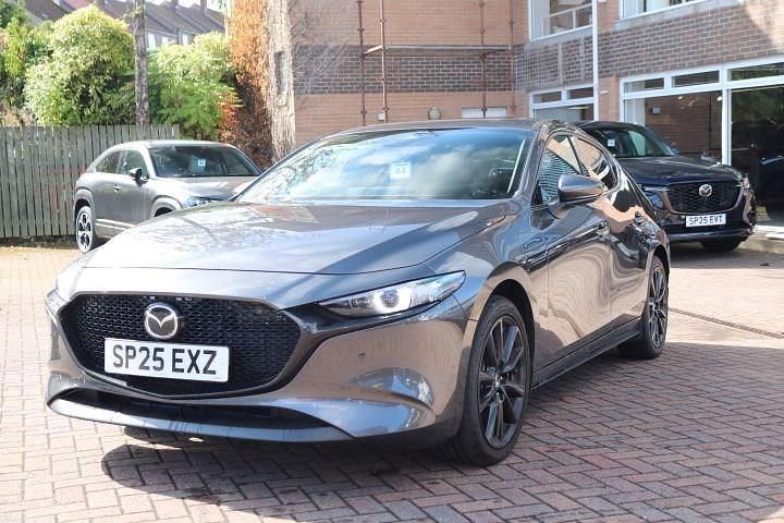 Used Mazda 3 Exclusive-Line 186 HP (136 kW) 2025 Grey Hatchback