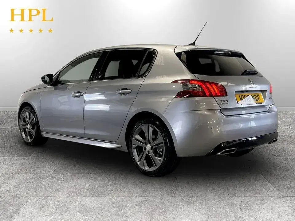Used Peugeot 308 GT-line 130 HP (95 kW) 2018 Grey Hatchback