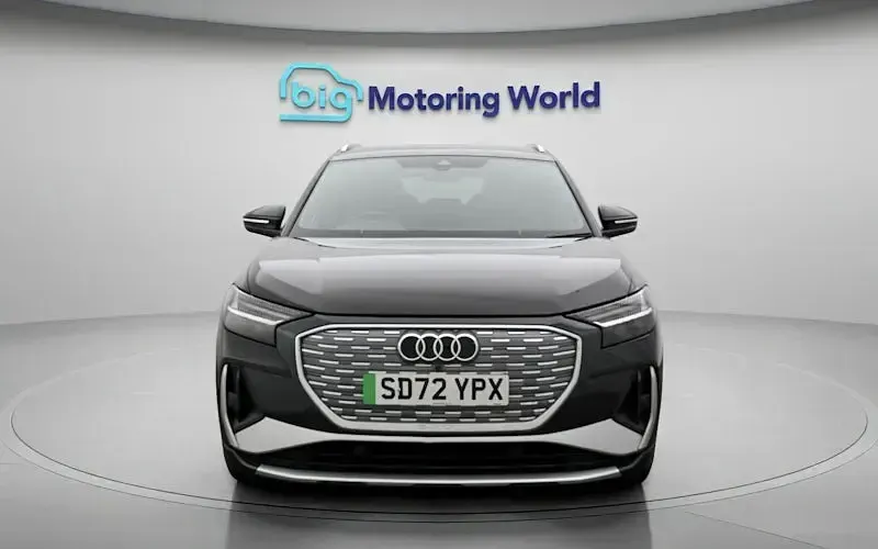 Used Audi Q4 e-tron S-Line 125 kW (170 HP) 2022 Black SUV