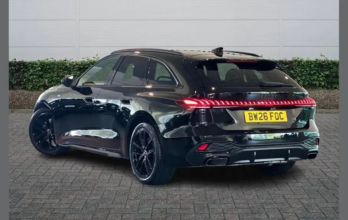 New Audi A5 Black Edition 147 HP (108 kW) 2026 Black Estate