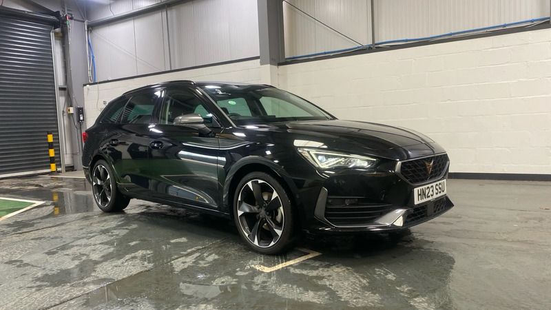 Black Used 2023 Cupra Leon Estate | £18,998 (Fair price) - Image 1/4
