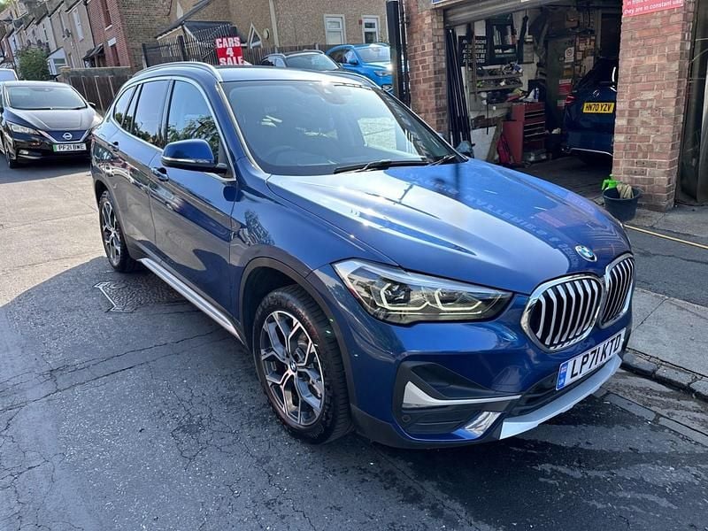 Blue Used 2022 BMW X1 xLine SUV | £21,350 (Fair price) - Image 1/4