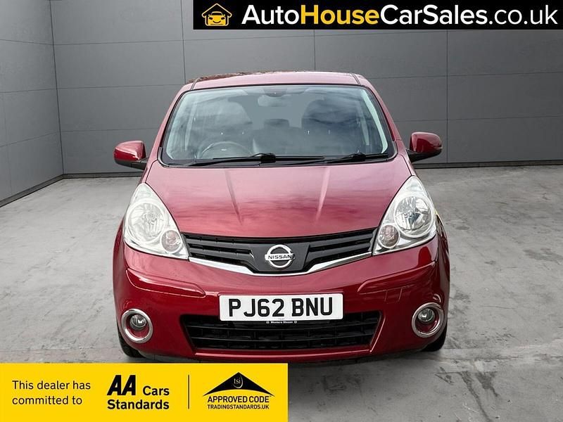 Used Nissan Note N-TEC 110 HP (80 kW) 2012 Red Hatchback