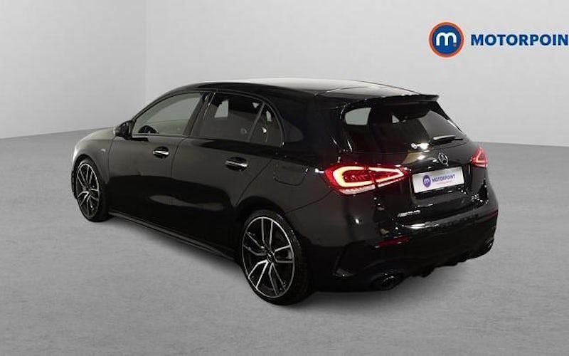 Used Mercedes A35 AMG Premium 306 HP (225 kW) 2021 Black Hatchback