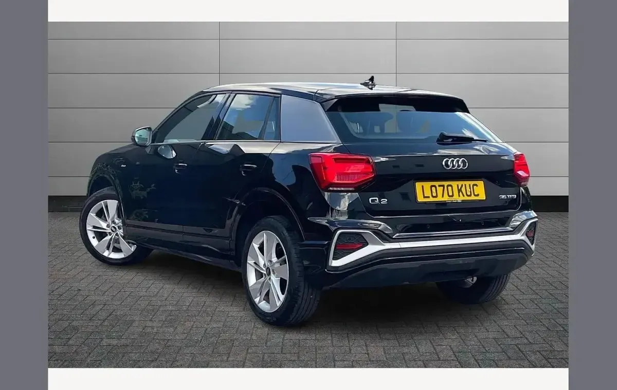 Used Audi Q2 S-Line 150 HP (110 kW) 2021 Mythos black SUV