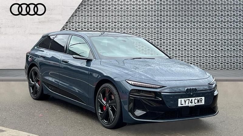 Blue Used 2025 Audi A6 e-tron Performance Estate | £60,579 (Super price) - Image 1/4
