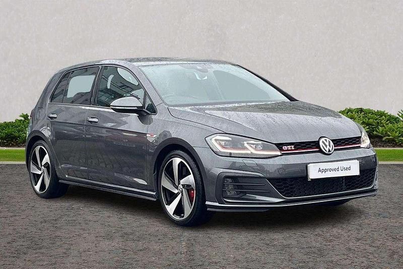 Grey Used 2019 VW Golf VII GTI Hatchback | £24,495 (Fair price) - Image 1/4