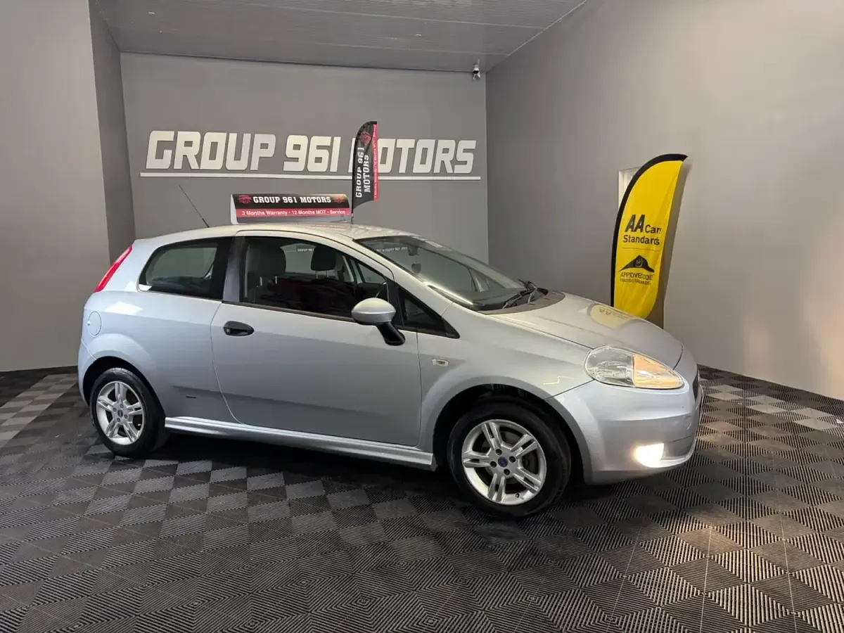Used Fiat Grande Punto Active 2007 Grey Hatchback