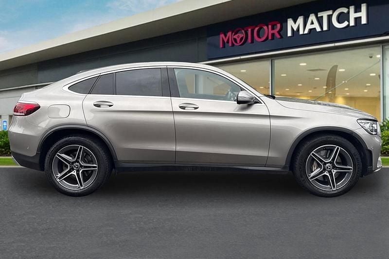 Used Mercedes GLC220 AMG line 2019 Silver Coupe