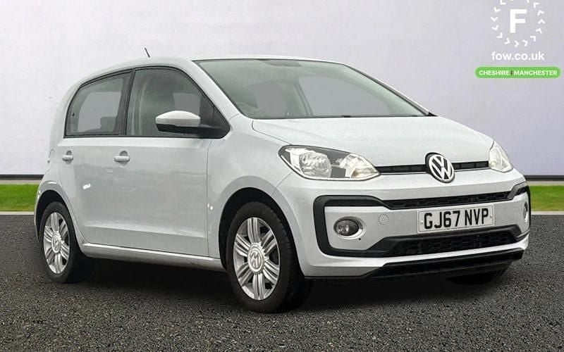 Silver Used 2017 VW up! high up! Hatchback | £8,999 (Fair price) - Image 1/4