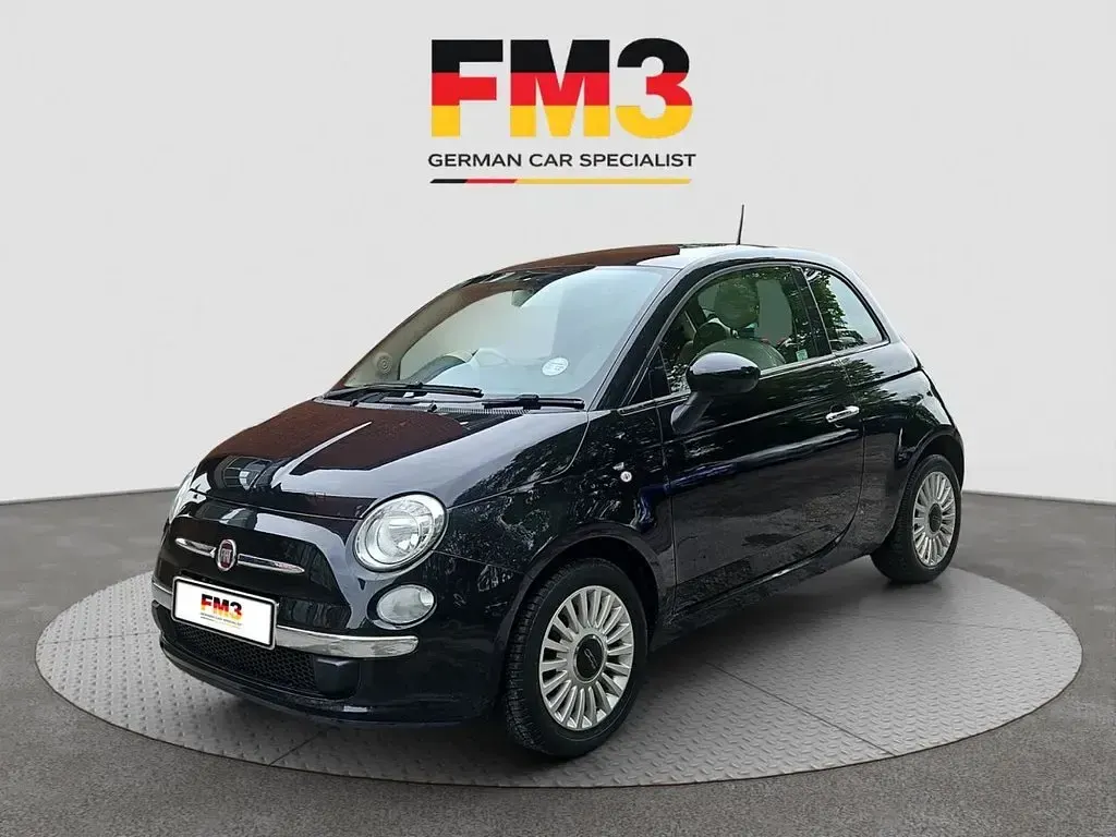 Used Fiat 500 Lounge 69 HP (50 kW) 2013 Black Hatchback