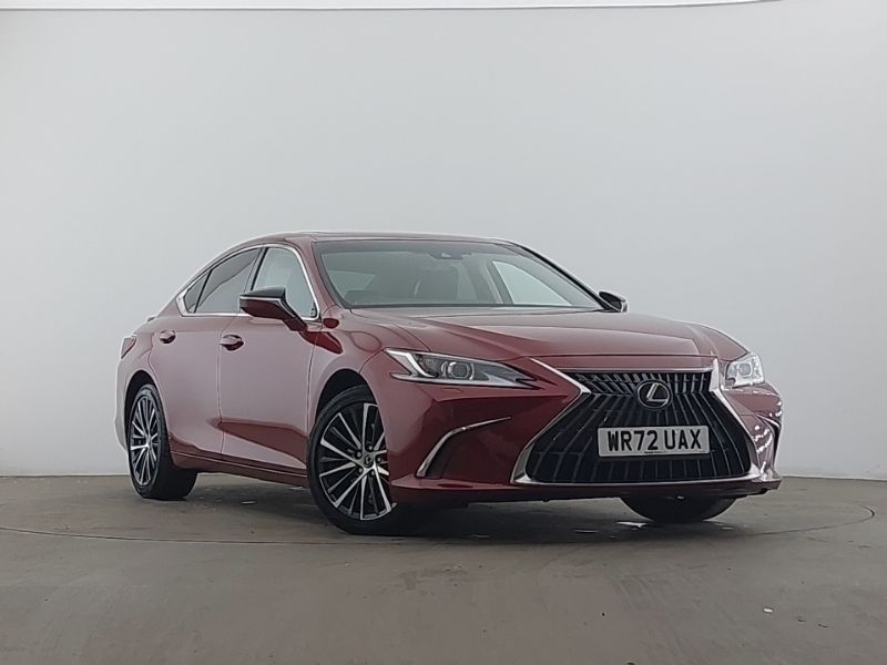 Red Used 2022 Lexus ES300H Sedan | £28,498 (Fair price) - Image 1/4