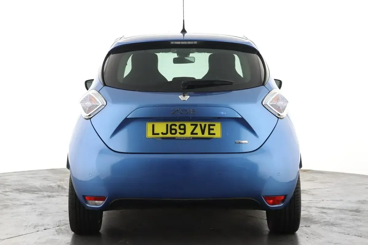 Used Renault Zoe Version S 80 kW (109 HP) 2019 Blue Hatchback