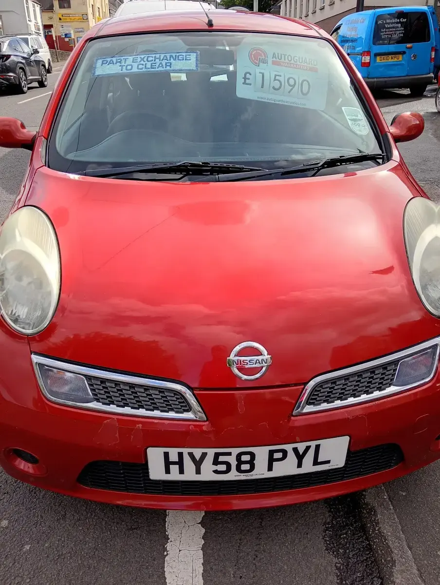 Used Nissan Micra Acenta 2008 Red Hatchback