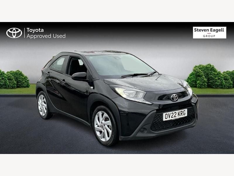 Black Used 2022 Toyota Aygo PURE Hatchback | £11,551 (Fair price) - Image 1/3