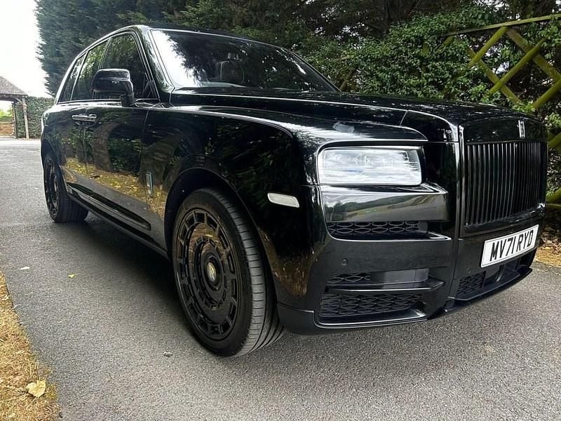 Black Used 2021 Rolls Royce Cullinan SUV | £235,000 - Image 1/4