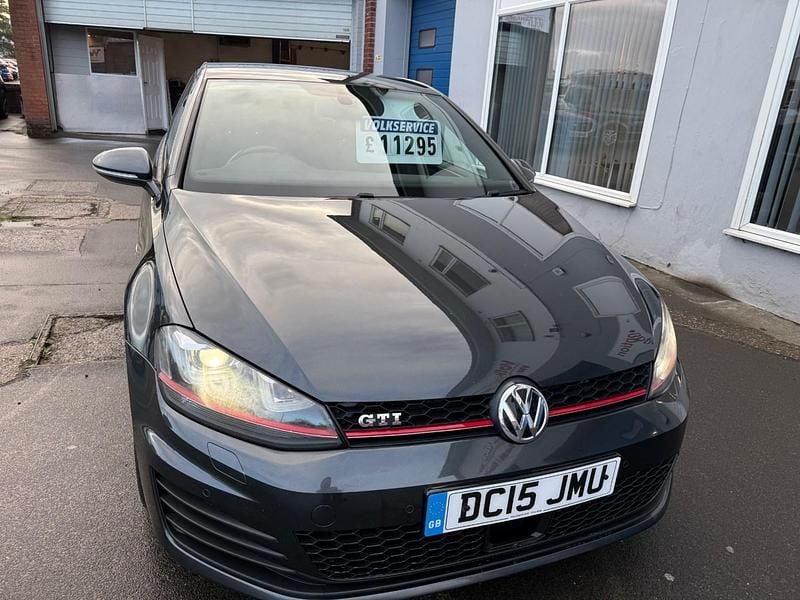 Grey Used 2015 VW Golf VII GTI Hatchback | £11,295 (Good price) - Image 1/4