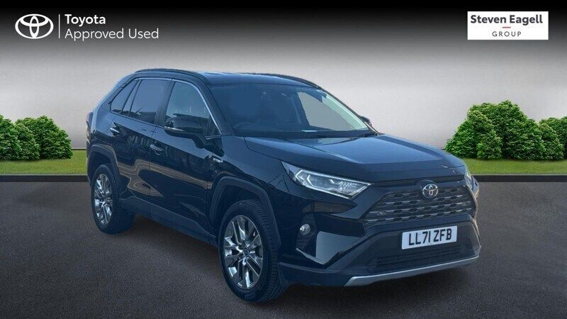 Black Used 2022 Toyota RAV4 Hybrid SUV | £27,547 (Fair price) - Image 1/4