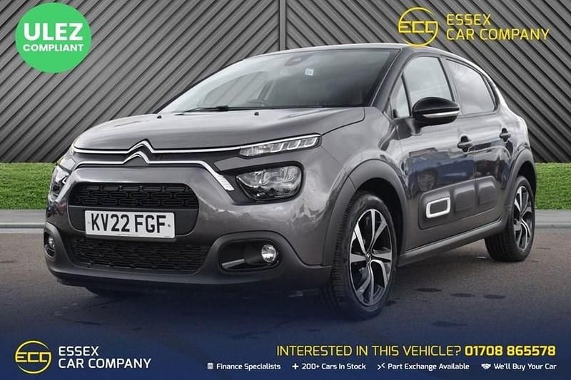 Grey Used 2022 Citroën C3 PureTech Hatchback | £10,495 (Fair price) - Image 1/1