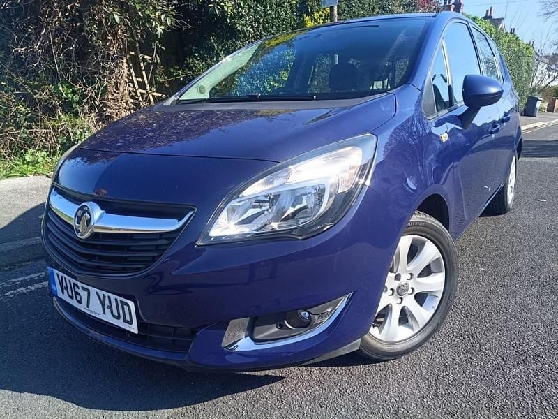 Used Vauxhall Meriva 100 HP (73 kW) 2017 Blue MPV