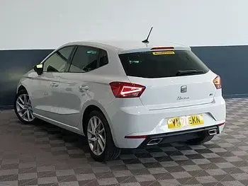 Used Seat Ibiza FR 95 HP (69 kW) 2022 White Hatchback