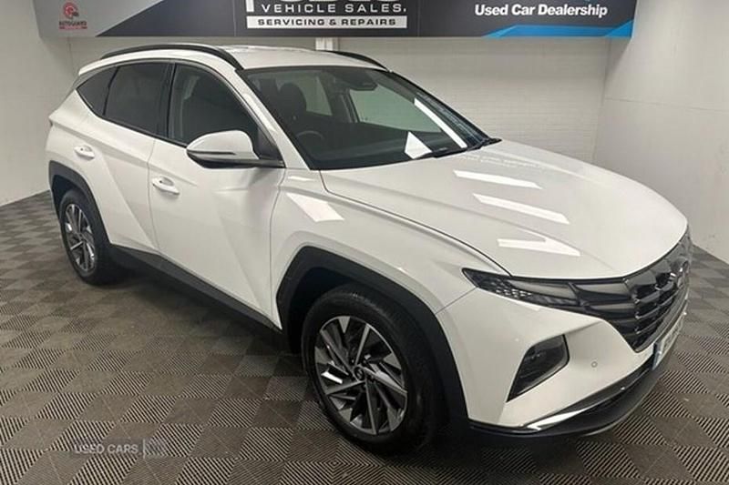 White Used 2021 Hyundai Tucson Premium SUV | £19,995 (A bit pricey) - Image 1/1