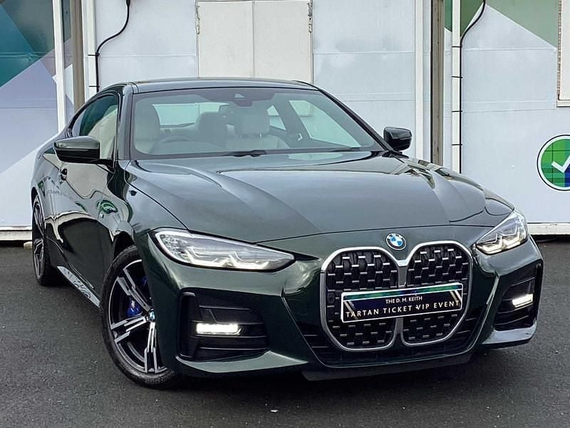 Green Used 2022 BMW 430 M Sport Coupe | £31,571 (Fair price) - Image 1/4