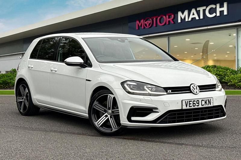 White Used 2019 VW Golf VII R Hatchback | £19,336 (Super price) - Image 1/4