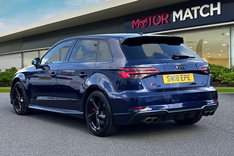Used Audi S3 Sportback Black Edition 2018 Blue Hatchback