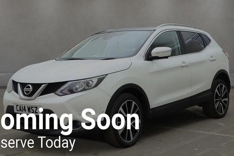 Used Nissan Qashqai Tekna 110 HP (80 kW) 2014 White SUV