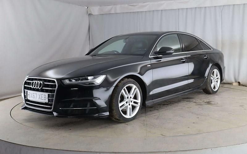 Used Audi A6 S-Line 190 HP (139 kW) 2017 Black Sedan