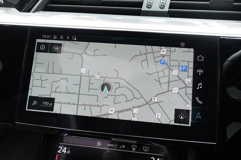 Used Audi e-tron Advanced 300 kW (408 HP) 2022 Grey SUV