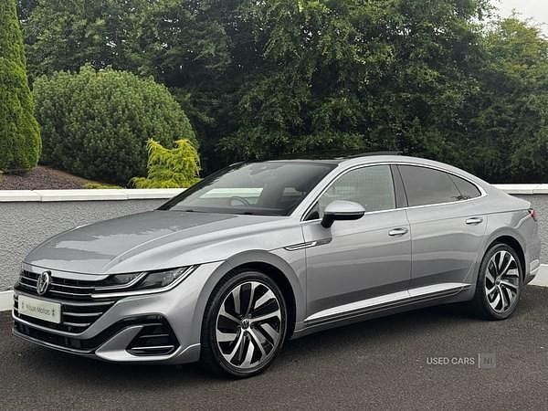 Silver Used 2021 VW Arteon R-line Hatchback | £20,995 (Good price) - Image 1/4