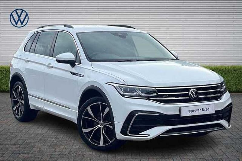 Used VW Tiguan R-line Edition 150 HP (110 kW) 2024 White SUV